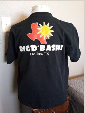 Collectible Vintage Souvenir "Big D Bash" UCWDC 2XL Dance Event Henley T-Shirt